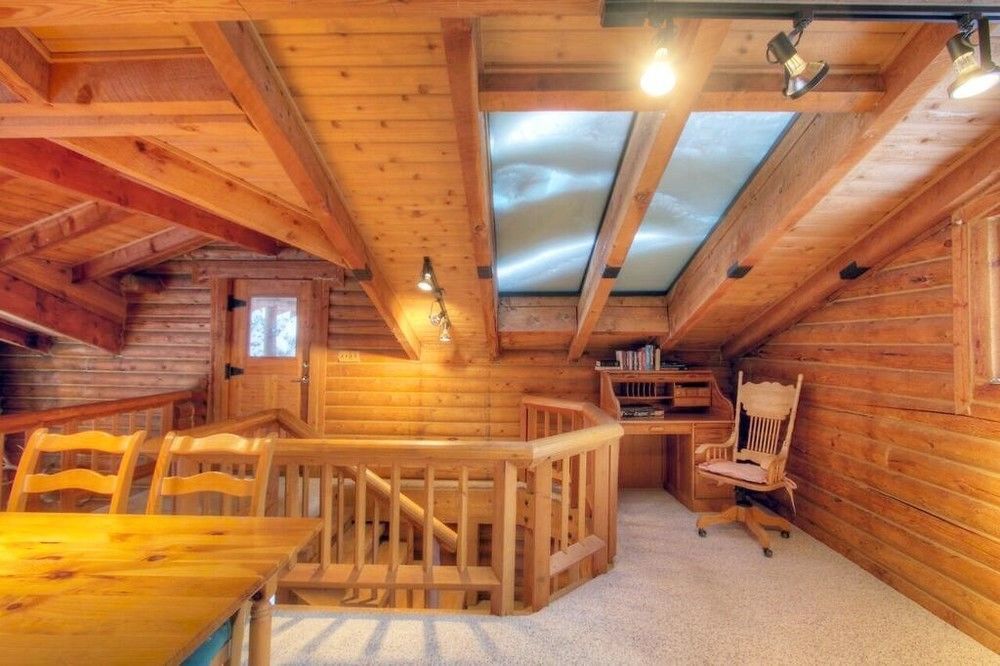 Log Cabin On The Stream Sundance Exteriér fotografie